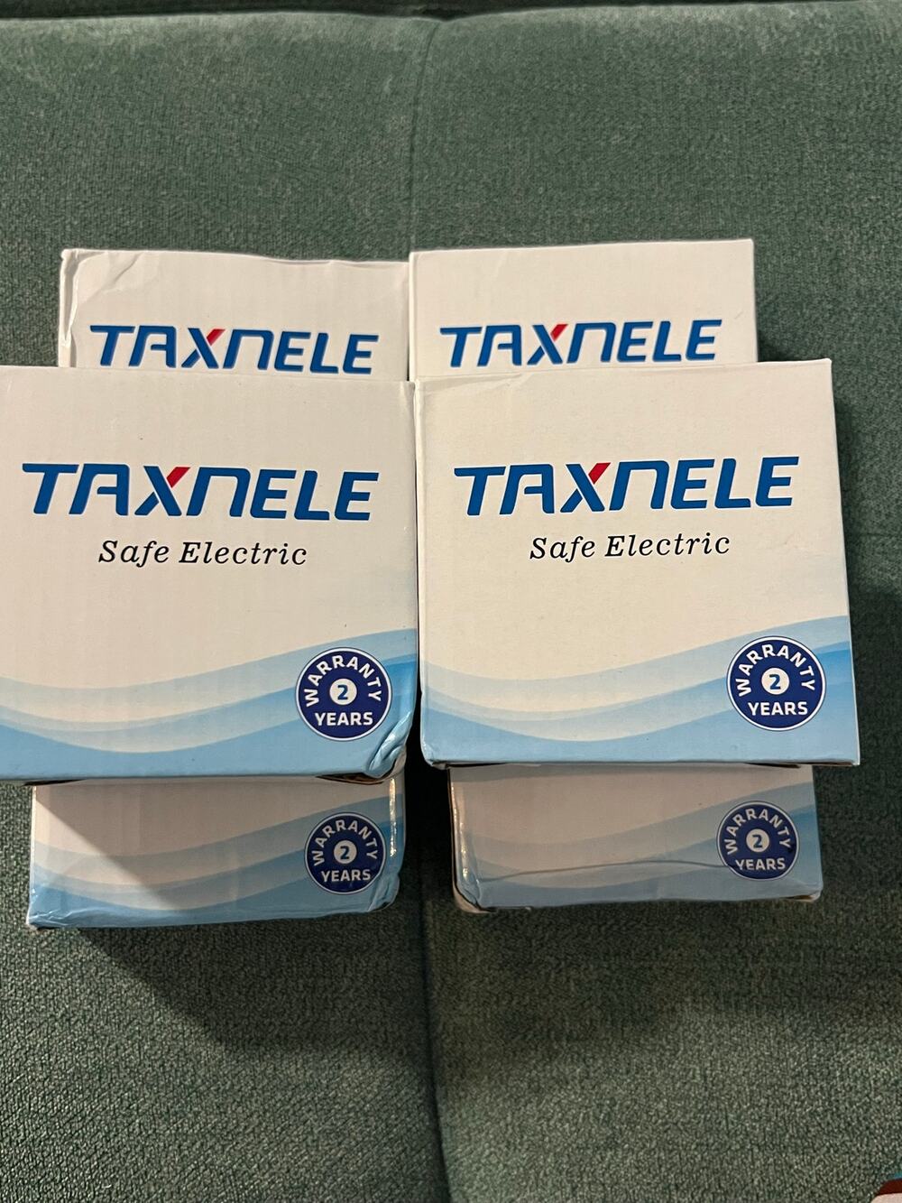 Lot of 6 Taxnele AC MCB 2P 50A Miniature Circuit Breakers - Brand New